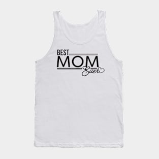 Best Mom Ever with Heart Tank Top